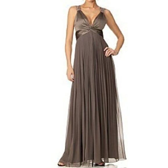 BCBGMaxAzria Dresses & Skirts - BCBG MaxAzria Grecian Gown Sz 8 Prom Formal Wedding Cosplay Goddess Bridesmaid